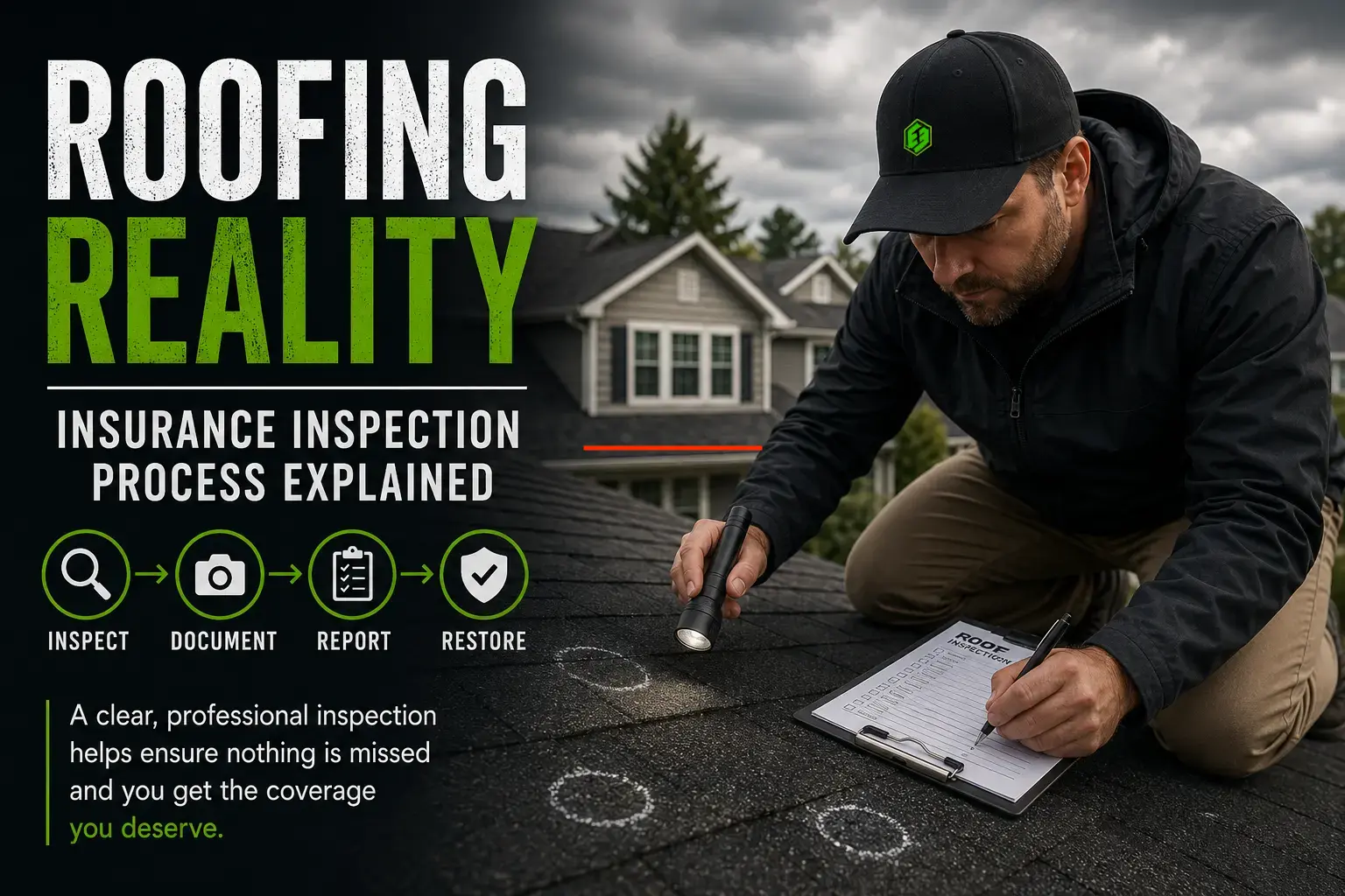 What Are Roofing Contractors Looking For During an Insurance Inspection?